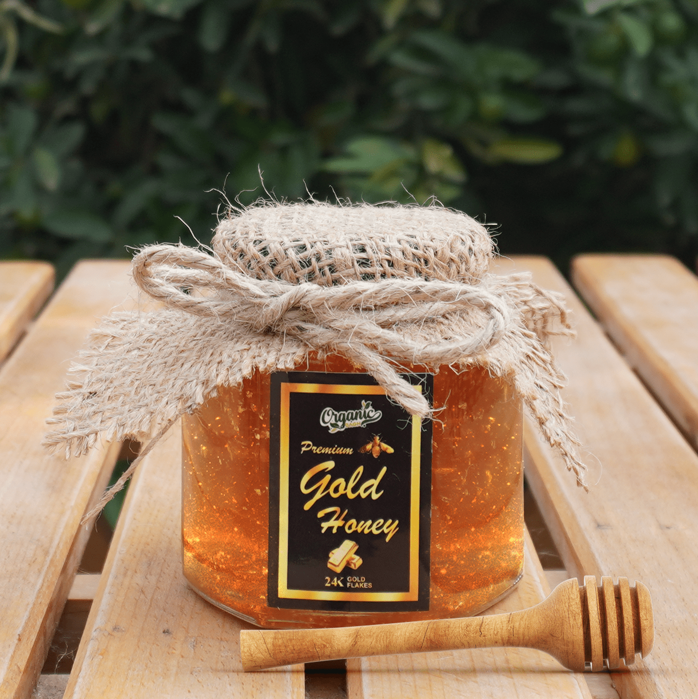 Premium Gold Honey - 24K Gold Flakes